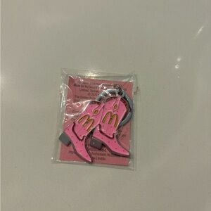 McDonalds Pink Cowboy Boot Keychain